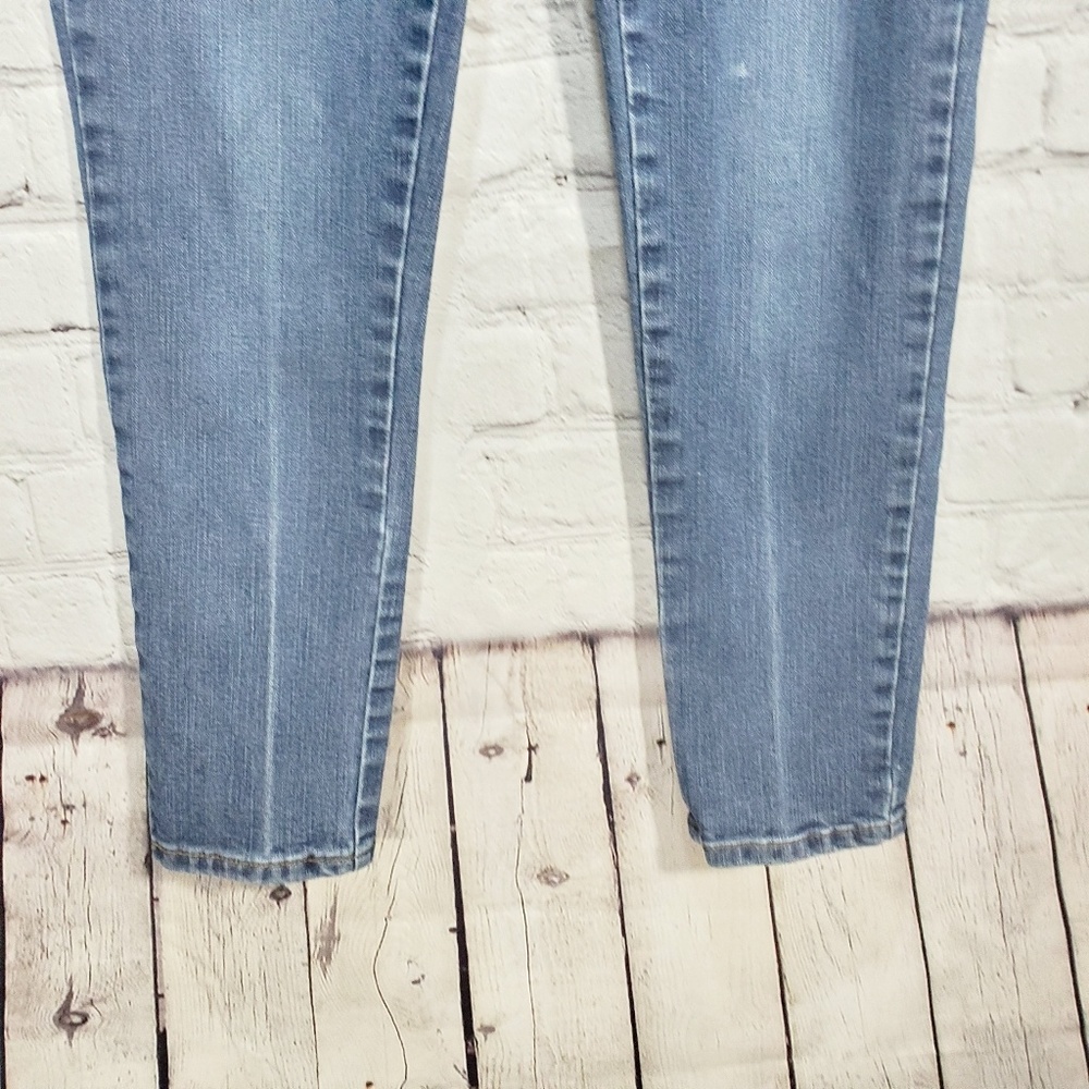 4x20 Joe's girls blue jeans black floral embroider - Picture 2 of 8